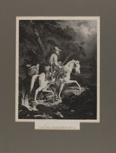 Mijnbouwprospectie door Charles Christian Nahl