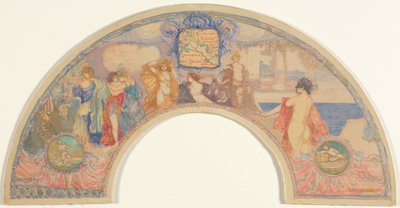 Souvenir van Sevilla, 1905 door Charles Edward Conder