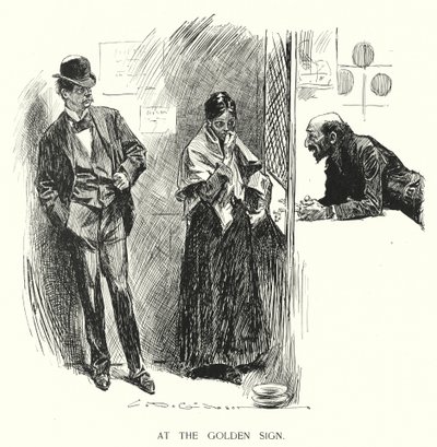 Bij het Gouden Teken door Charles Dana Gibson
