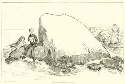 Illustratie voor De Sociale Ladder door Charles Dana Gibson