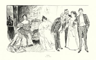 Puzzel door Charles Dana Gibson