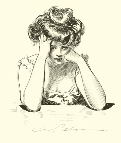 Ze besluit te sterven ondanks Dr. Bottles door Charles Dana Gibson