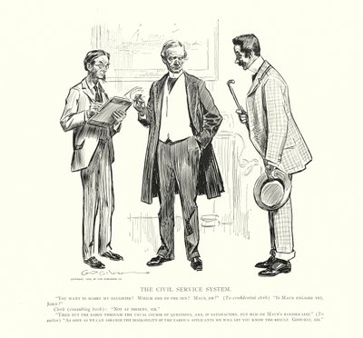 Het Ambtenarenstelsel door Charles Dana Gibson