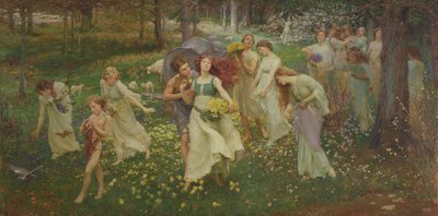 De Vooruitgang van de Lente door Charles Daniel Ward