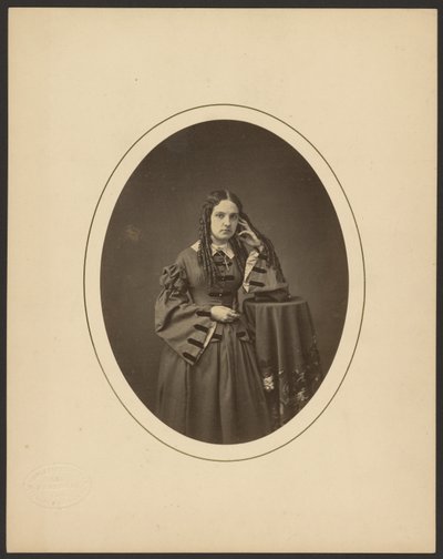 [Portret van een vrouw]. door Charles DeForest Fredricks