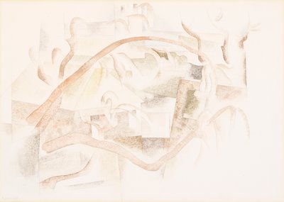 Bermuda: daken door bomen door Charles Demuth