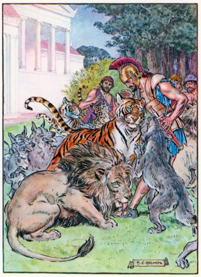  door Charles Edmund (after) Brock