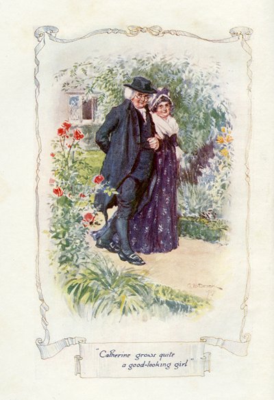 Catherine wordt een knap meisje door Charles Edmund Brock
