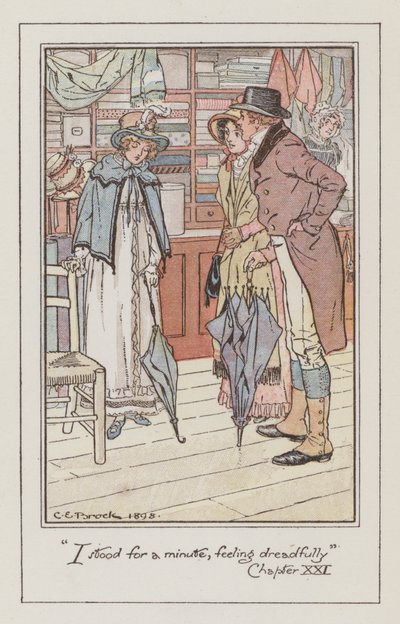Illustratie voor Emma door Jane Austen door Charles Edmund Brock