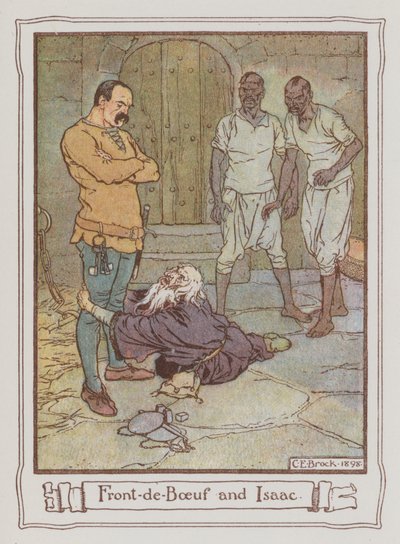 Illustratie voor Ivanhoe door Sir Walter Scott door Charles Edmund Brock