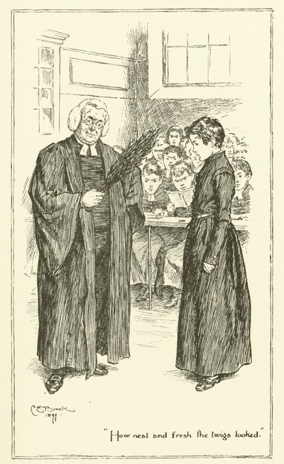 Illustratie voor The Essays of Elia door Charles Lamb door Charles Edmund Brock