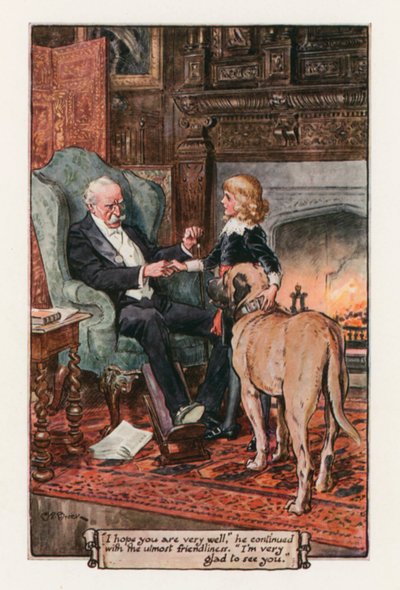 Little Lord Fauntleroy door Frances Hodgson Burnett door Charles Edmund Brock