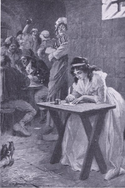 Madame Roland schrijft aan haar dochter, uit Mijn Tijdschrift, uitgegeven in 1922 door Charles Edmund Brock