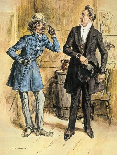 De hypocrisie van meneer Pecksniff door Charles Edmund Brock