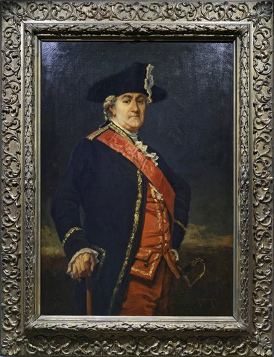 Jean Baptiste Donatien de Vimeur, ca. 1850-95 door Charles Edouard Armand Dumaresq