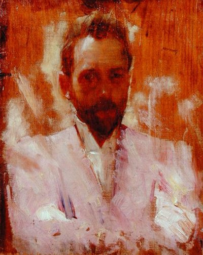 Portret van de Schilder Sir Ernest Arthur Streeton door Charles Edward Conder
