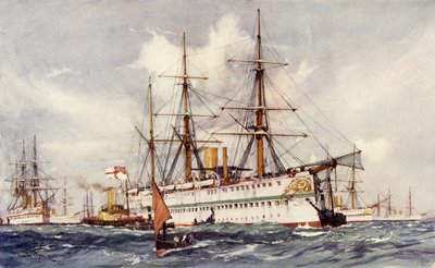 De veteranen van de oude troependienst door Charles Edward Dixon