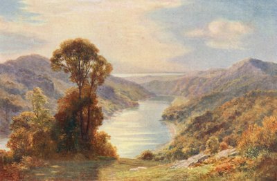 De Wye bij zijn samenvloeiing met de Severn door Charles Edward Johnson