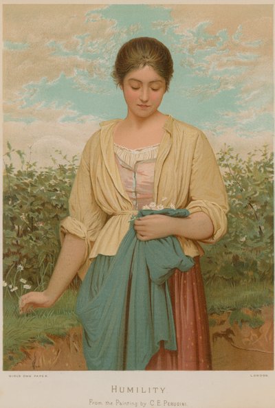 Nederigheid door Charles Edward Perugini