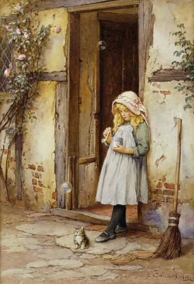 Bellen voor Kitty door Charles Edward Wilson