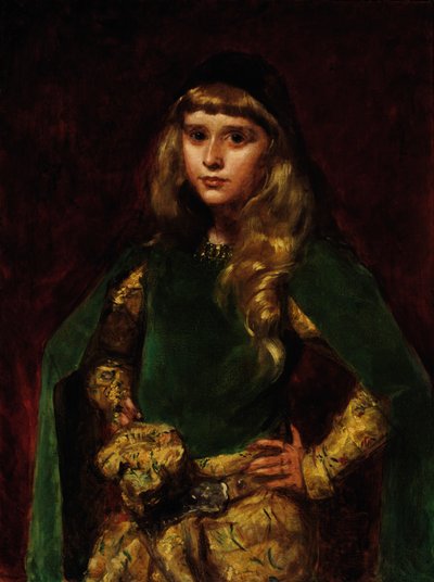 Natalie op tienjarige leeftijd, 1887 door Charles Emile Auguste Carolus Duran