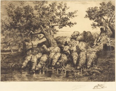  door Charles Emile Jacque