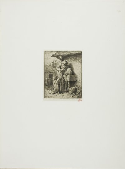 De Messenslijper door Charles Emile Jacque