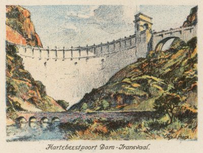 Zuid-Afrika: Hartebeestpoortdam, Transvaal door Charles Ernest Peers