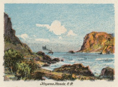 Zuid-Afrika: Knysna Heads, CP door Charles Ernest Peers