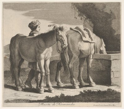 Masete de Normandië door Charles Errard le fils