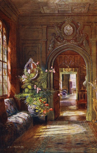 Knole House: Colonnade door Charles Essenhigh Corke