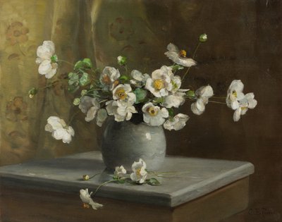 Bloemenstilleven, c.1880-90 door Charles Ethan Porter