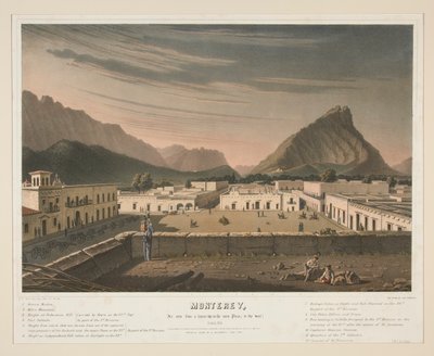 Monterey (gezien vanaf het dak op het plein) door Charles Fenderich