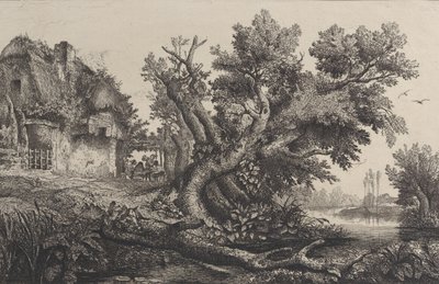 La Tonnelle door Charles Francois Daubigny