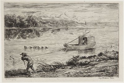  door Charles Francois Daubigny