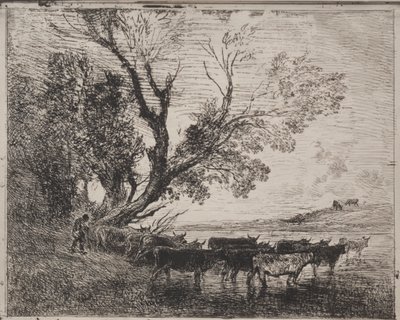 De Voorde door Charles Francois Daubigny