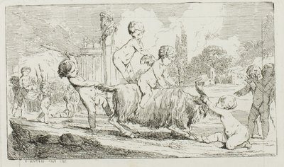Spelende kinderen door Charles Francois Hutin