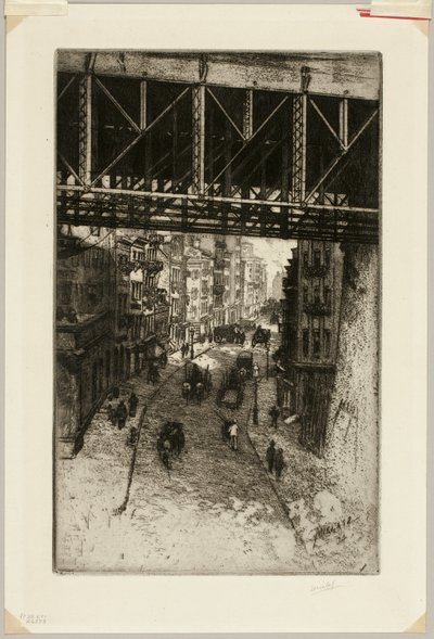Kersenstraat door Charles Frederick William Mielatz