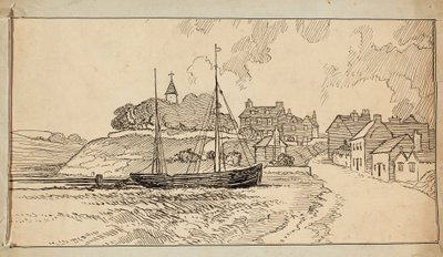 De Landingsplaats door Charles George Harper