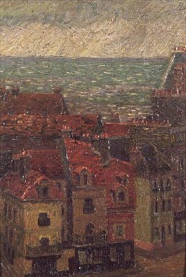 Daken, Le Havre door Charles Ginner