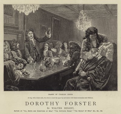 Dorothy Forster door Charles Green