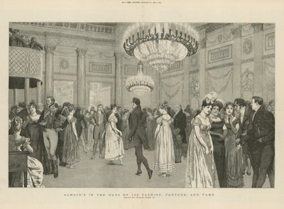 Interieur van Almack