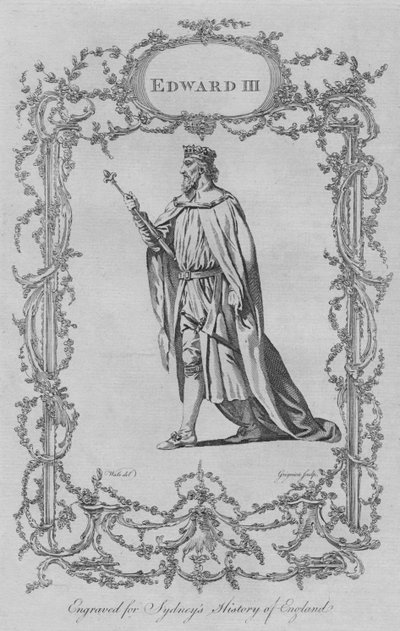 Edward III door Charles Grignion