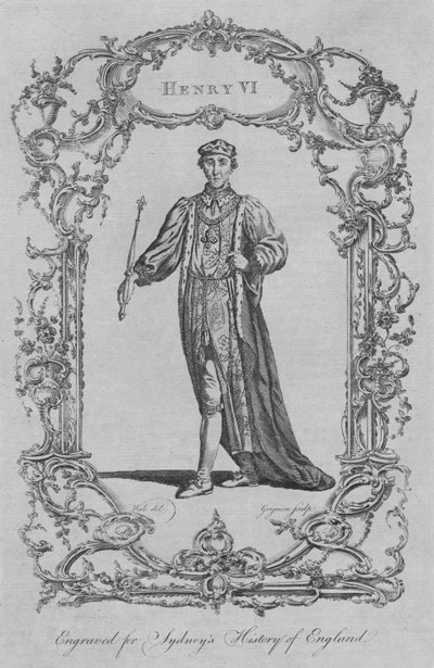 Hendrik VI, 1773 door Charles Grignion