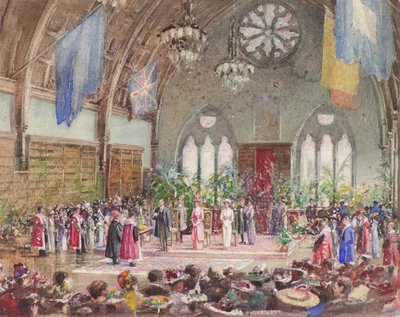 Koninklijk Bezoek aan Dundee door Charles Gustav Louis Phillips