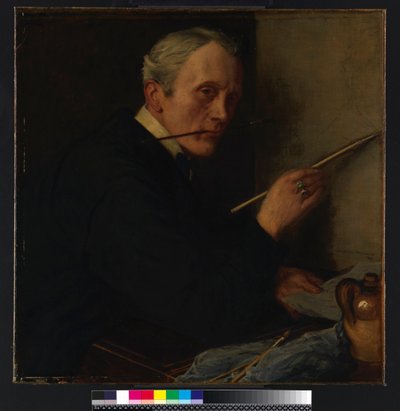 Zelfportret door Charles Haslewood Shannon