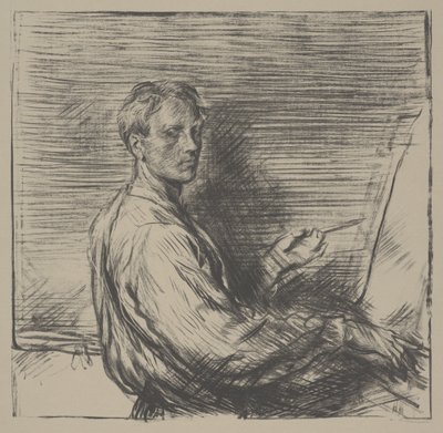 Zonder titel door Charles Haslewood Shannon