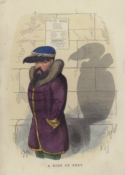 Roofvogel door Charles Henry Bennett
