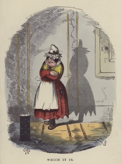 Welke Het Is (gekleurde gravure) door Charles Henry Bennett