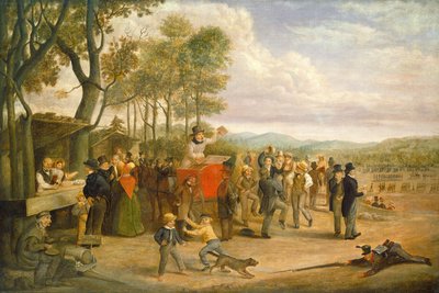 Oefendag, 1843 of later door Charles Henry Granger